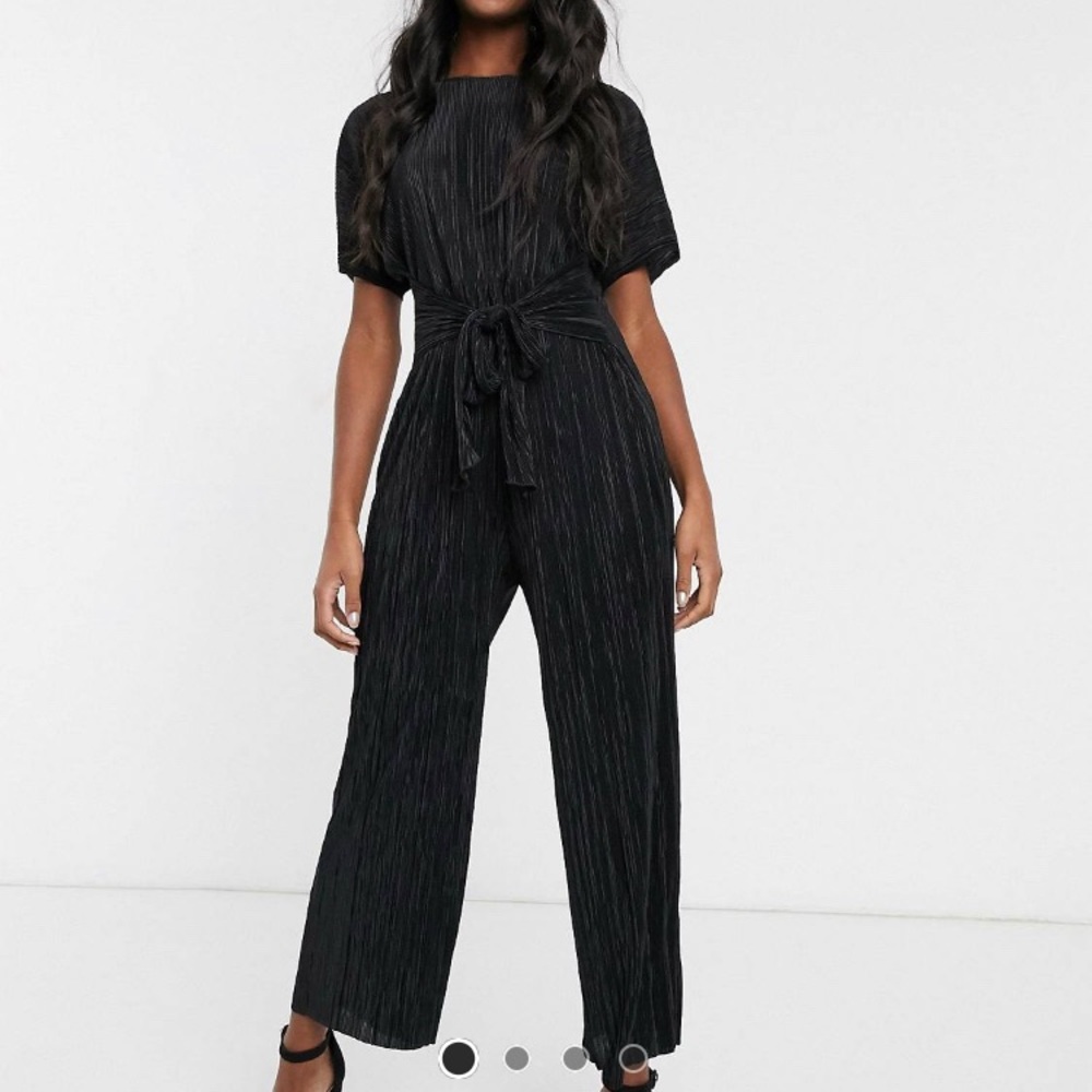 Asos TALL black jumpsuit